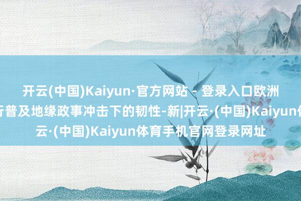 开云(中国)Kaiyun·官方网站 - 登录入口欧洲央行仍是公开命令银行普及地缘政事冲击下的韧性-新|开云·(中国)Kaiyun体育手机官网登录网址
